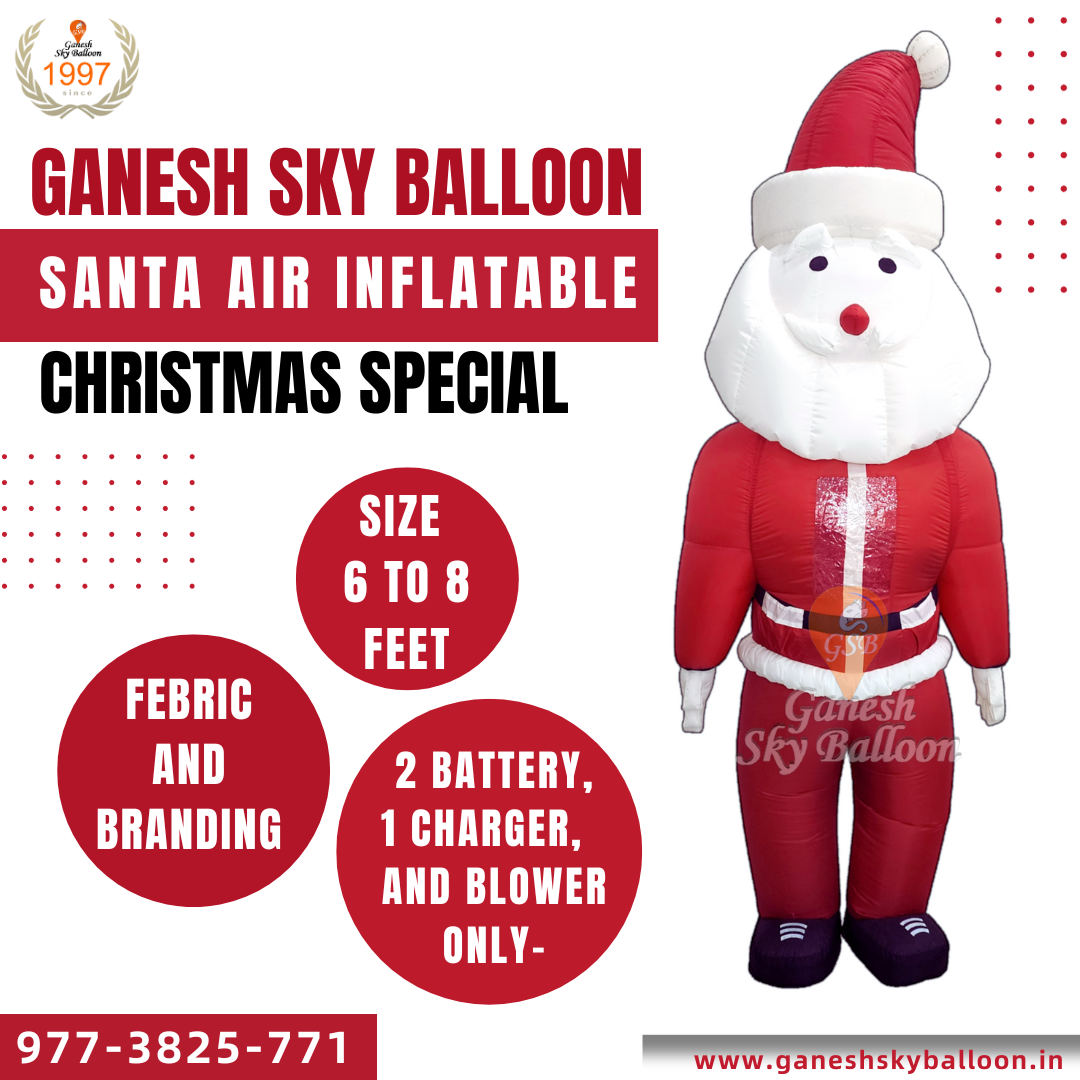 Santa Air Walking Inflatable